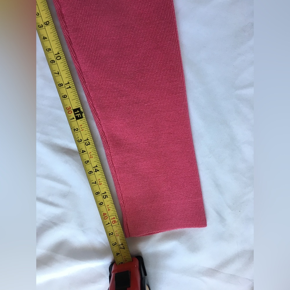 Vintage Wayne Rogers gorg pink silk sweater with real fox fur removable collar. - Picture 11 of 16